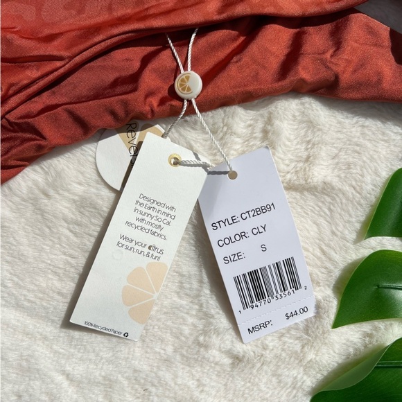 Citrus Swim Faux Wrap Top and Cheeky Bottom Bikini Set - Picture 11 of 12